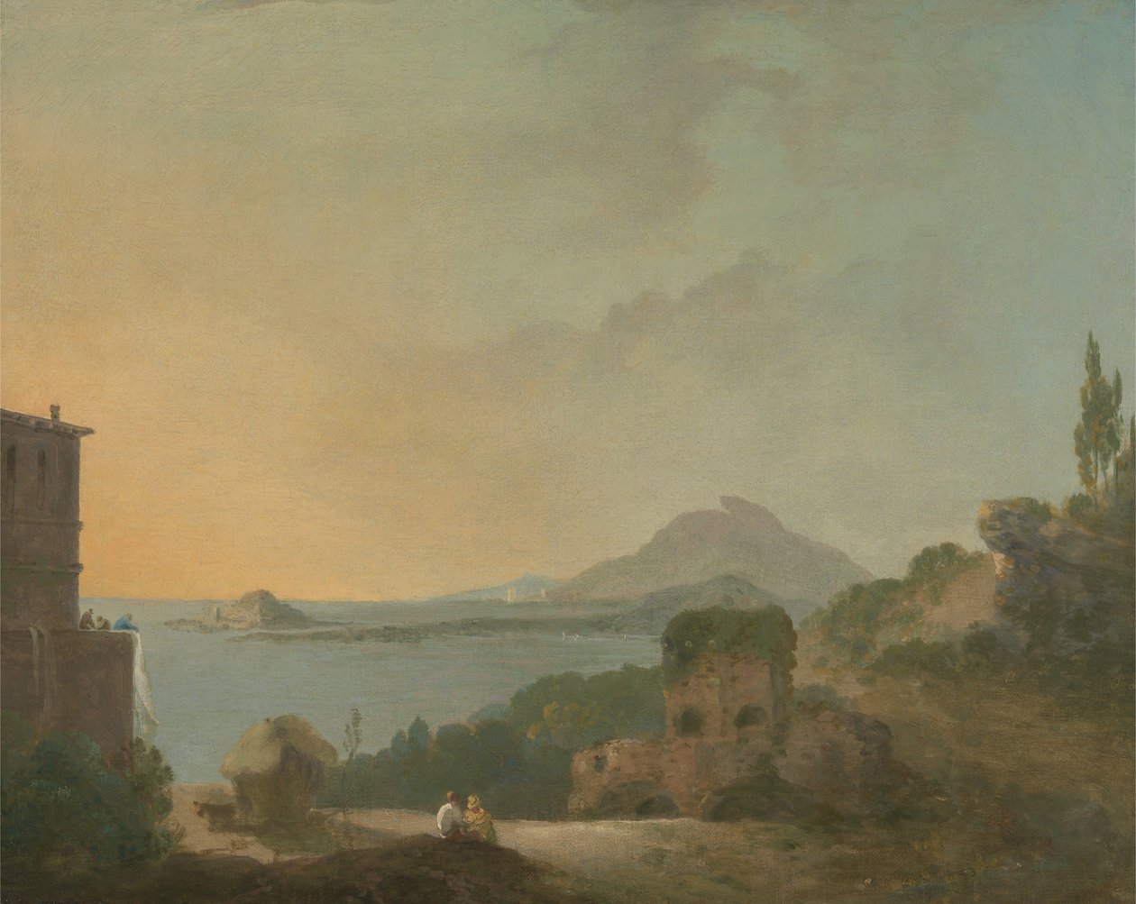 Ciceros Villa og Pozzuoli -bugten af Richard Wilson
