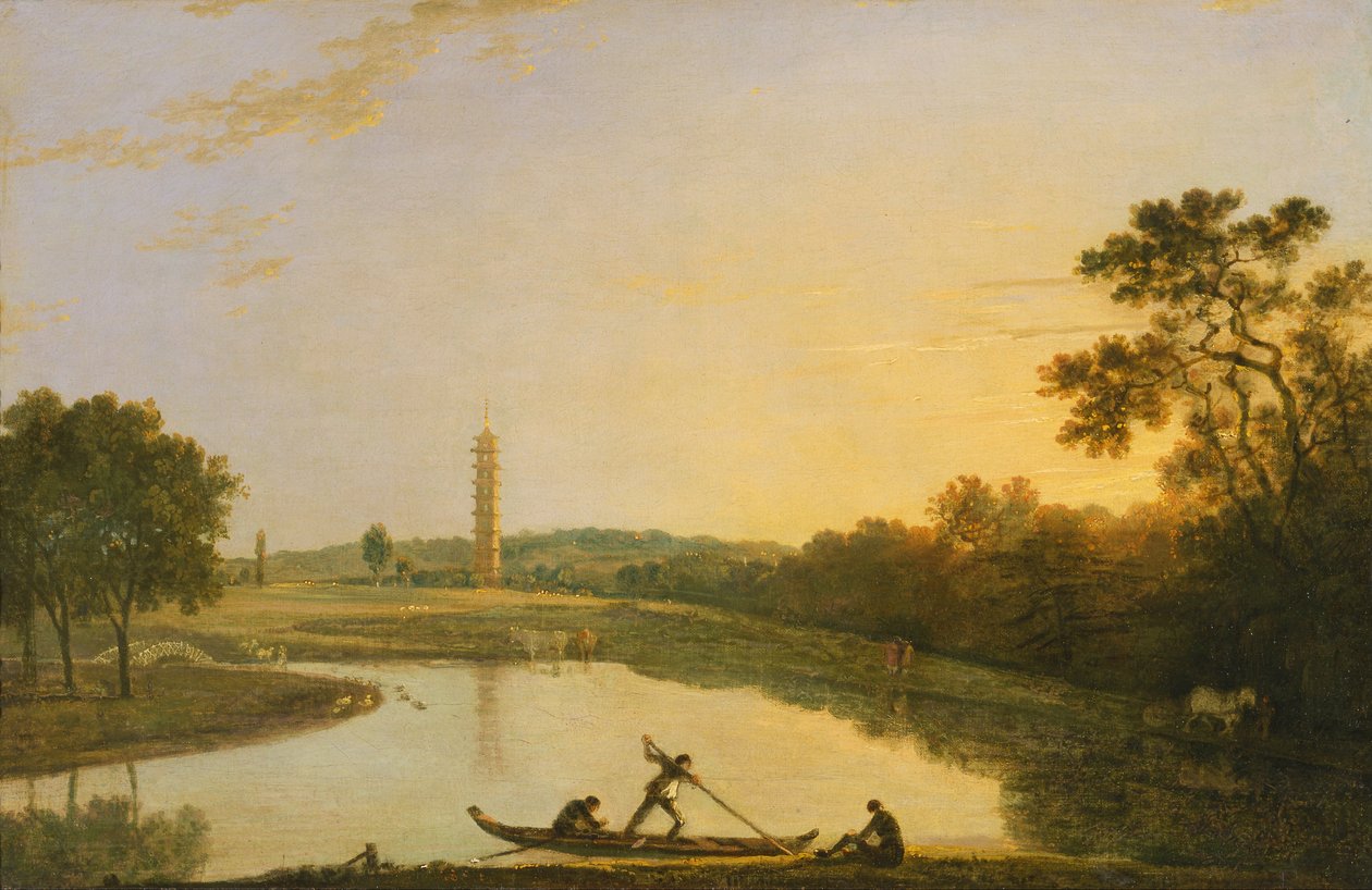 Kew Gardens- Pagoden og broen af Richard Wilson