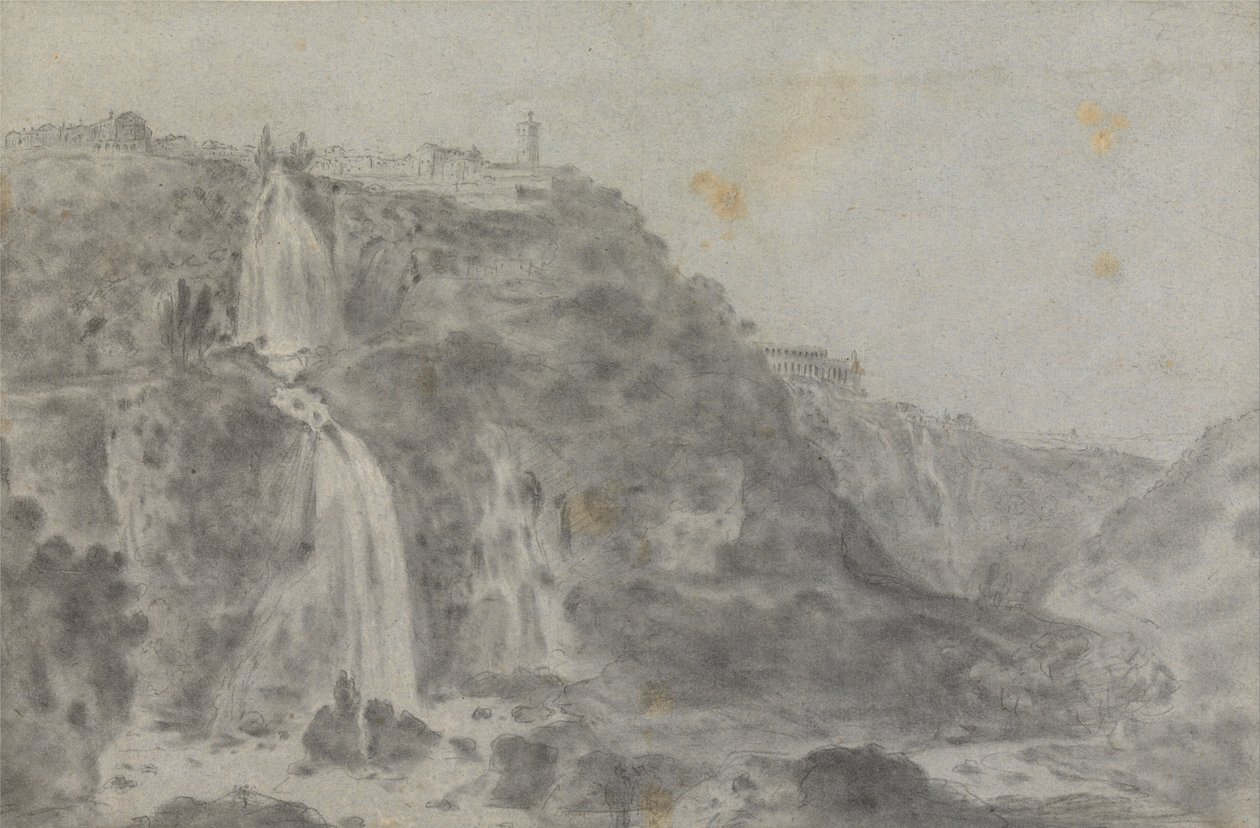 Vandfaldene i Tivoli af Richard Wilson