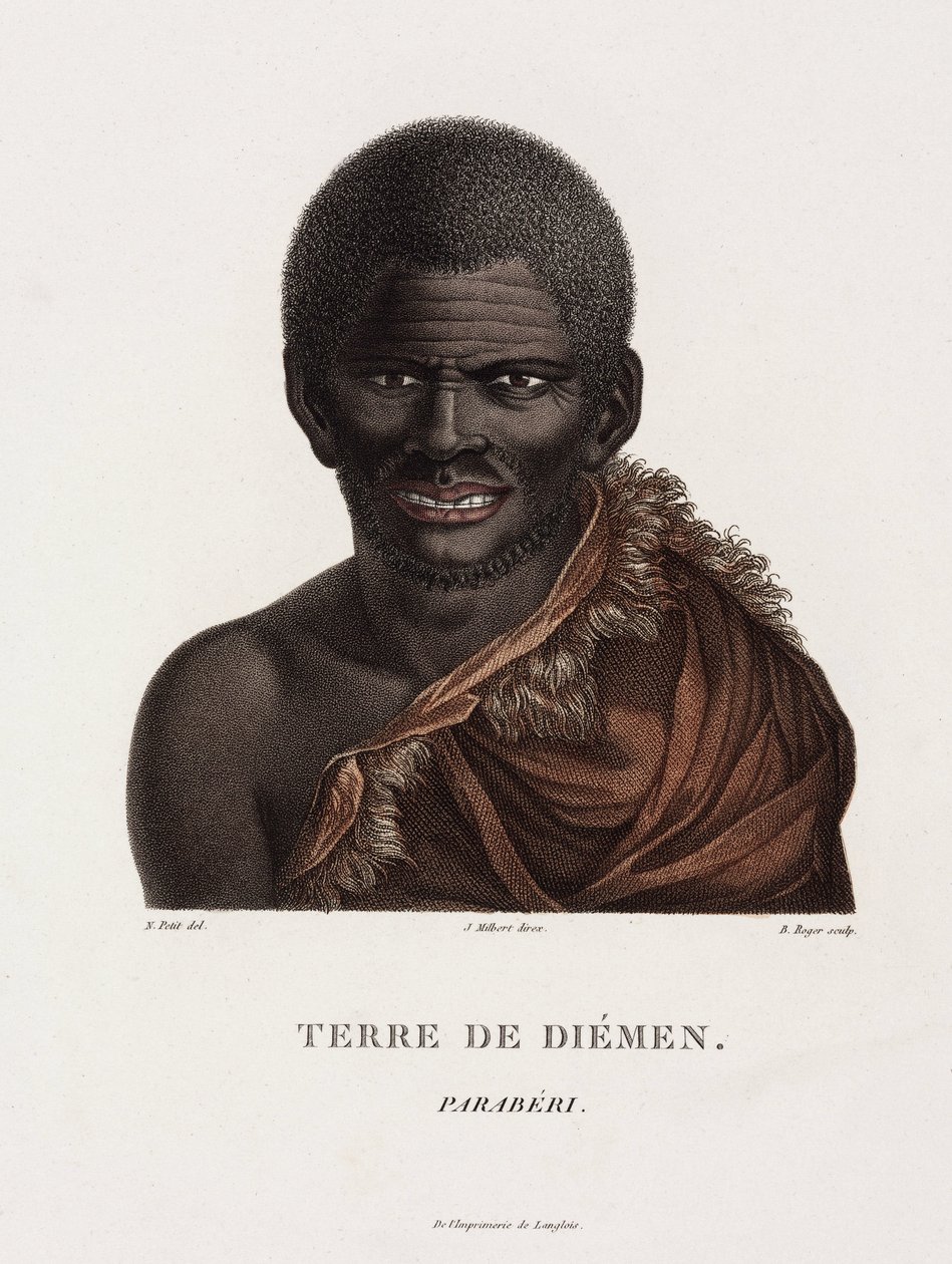 Tasmansk aboriginal, Australien af John Pardon