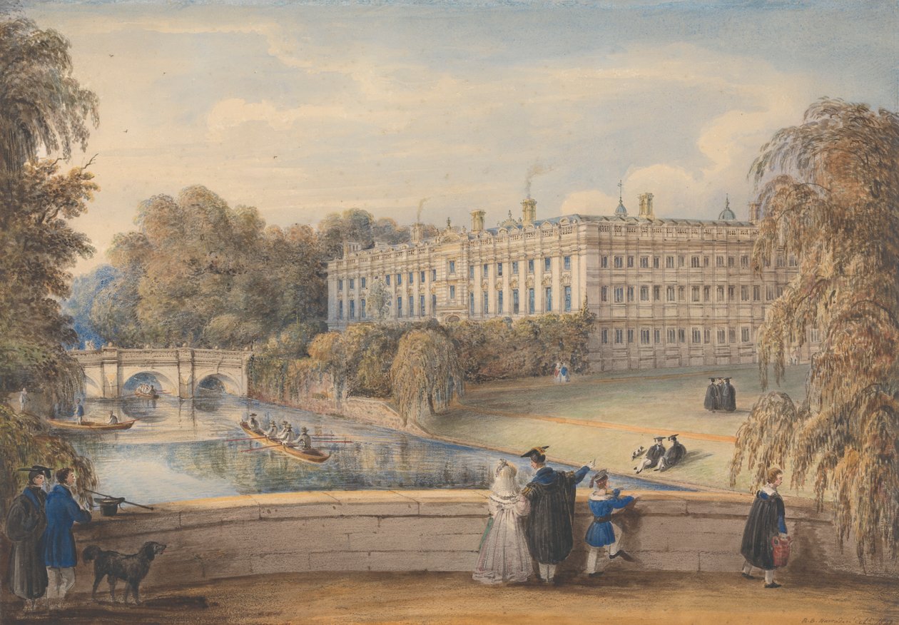 Clare College, Cambridge af Richard Banks Harraden