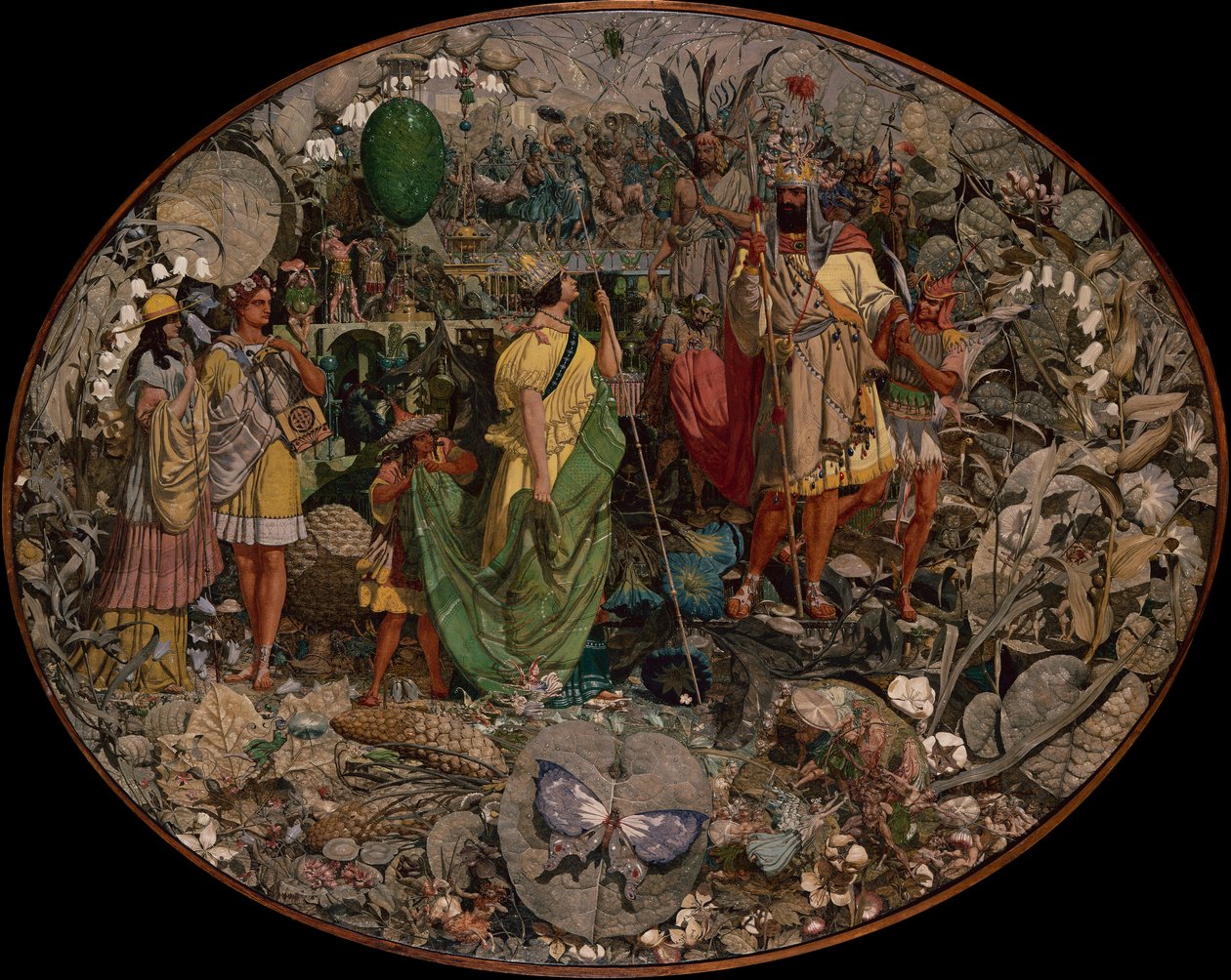 Modsigelse: Oberon og Titania af Richard Dadd