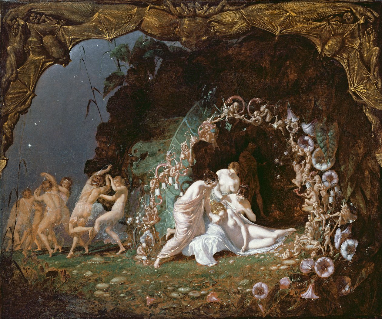 Titania sover af Richard Dadd