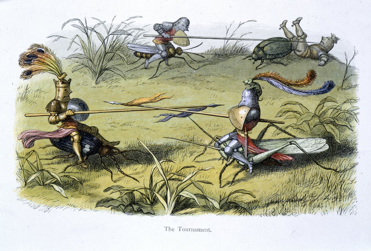 Elveriddere i dyst af Richard Doyle
