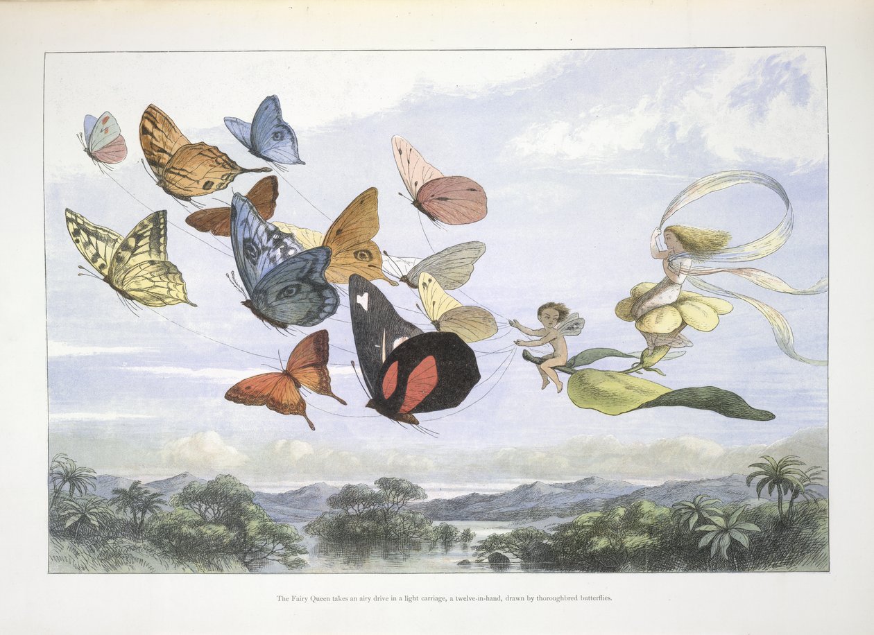 Eventyrdronningen af Richard Doyle