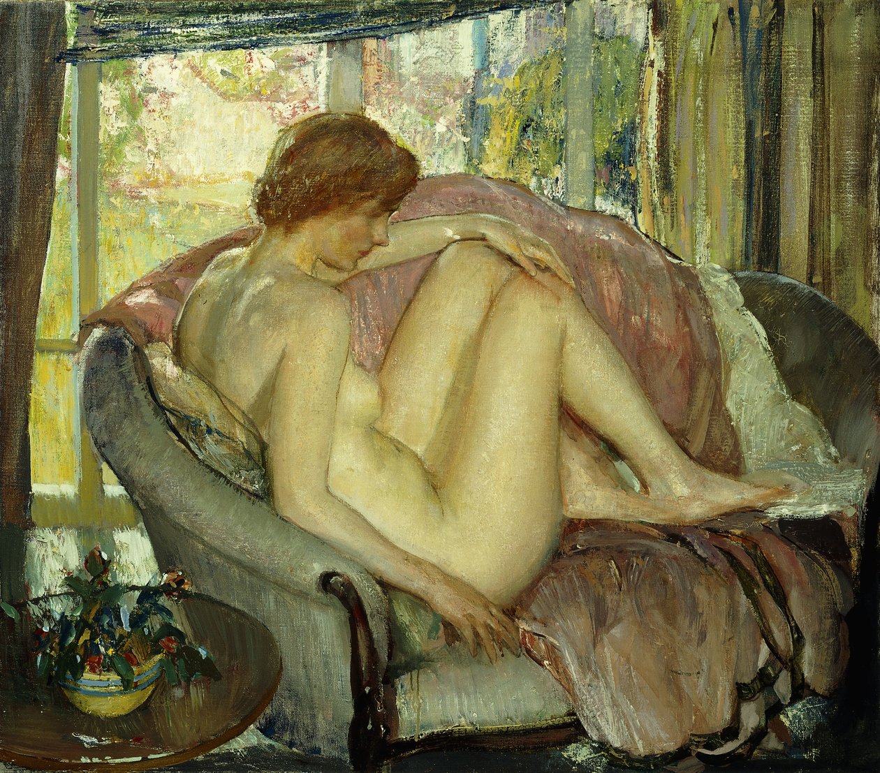 Efter morgenbadet af Richard Emil Miller