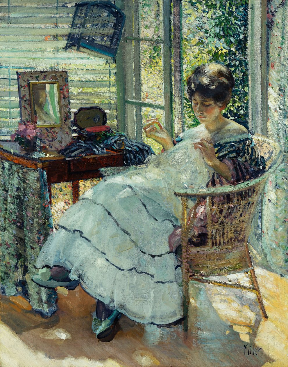 Syning af Richard Emil Miller