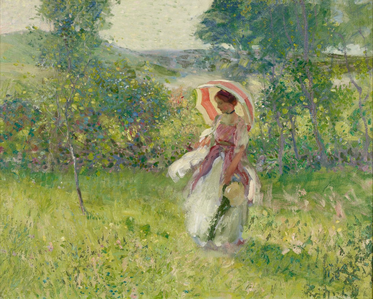 Parasollen af Richard Emil Miller