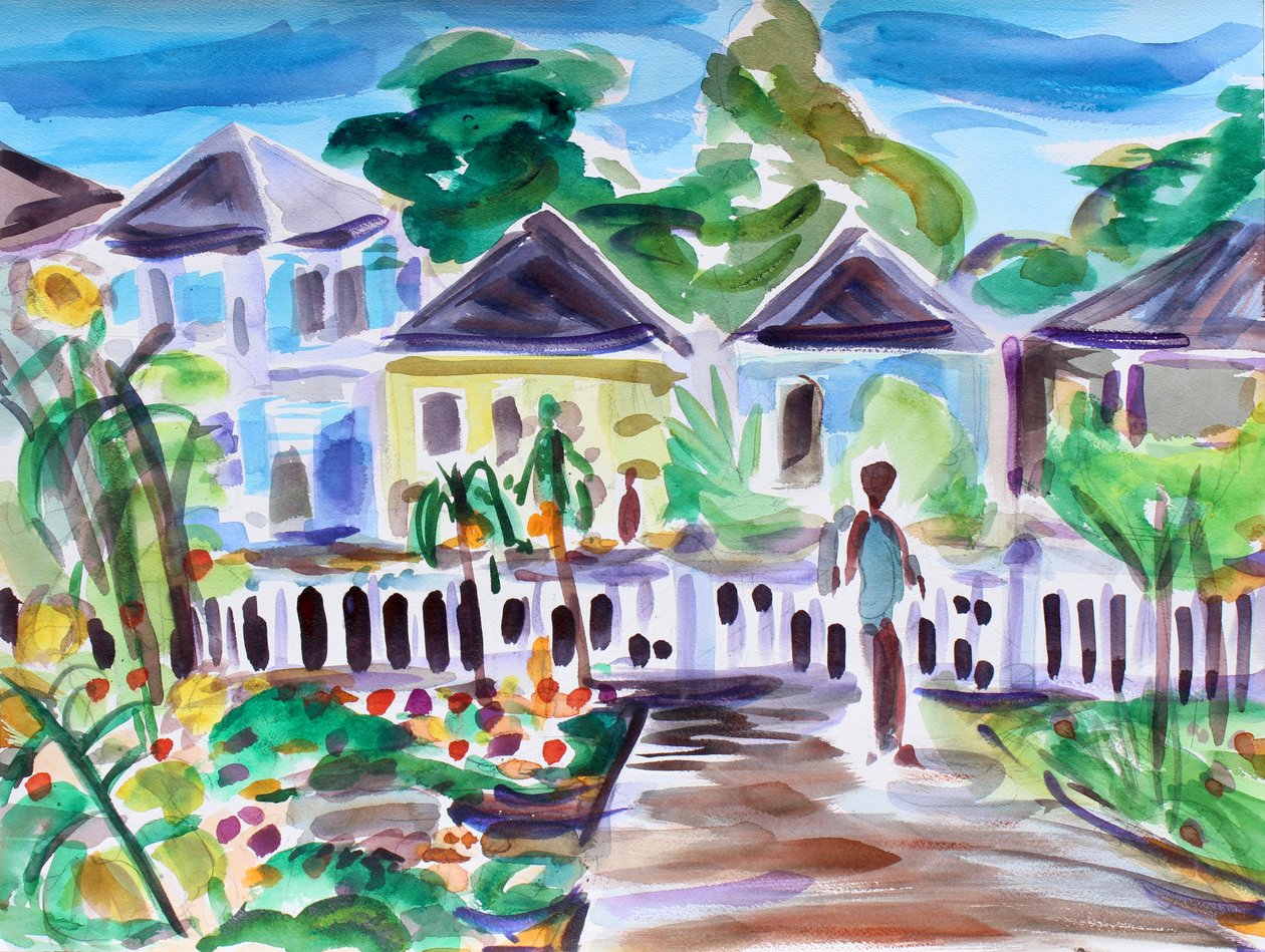 Bungalows i Santa Rosa, 2017 af Richard Fox