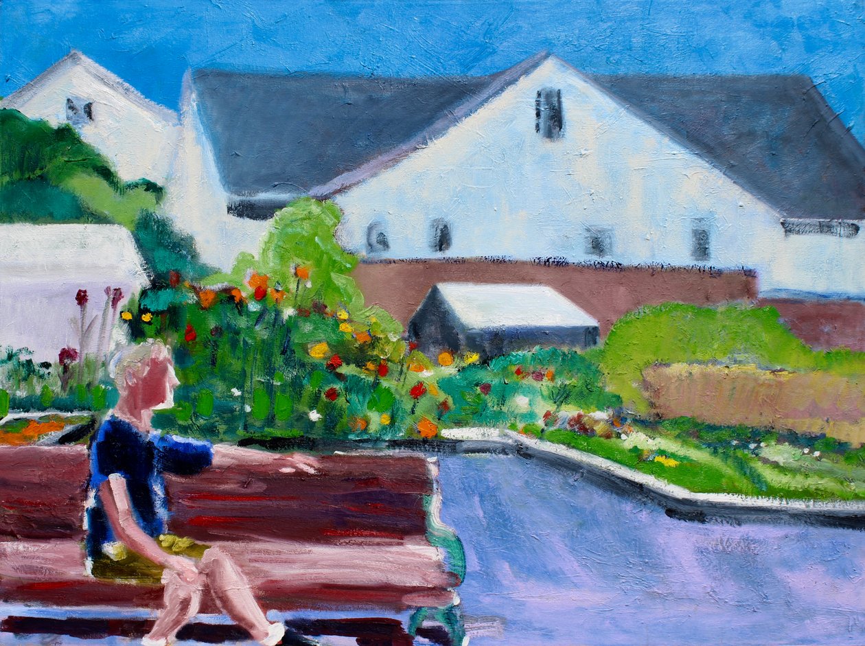 Blomsterbede, 2019 af Richard Fox
