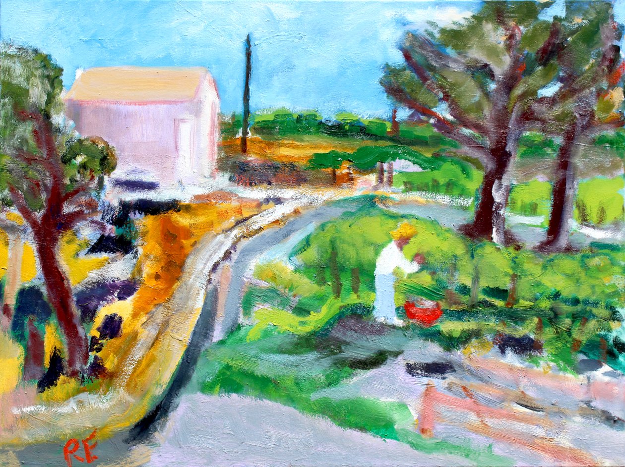 Tending the Vineyard, 2017 af Richard Fox
