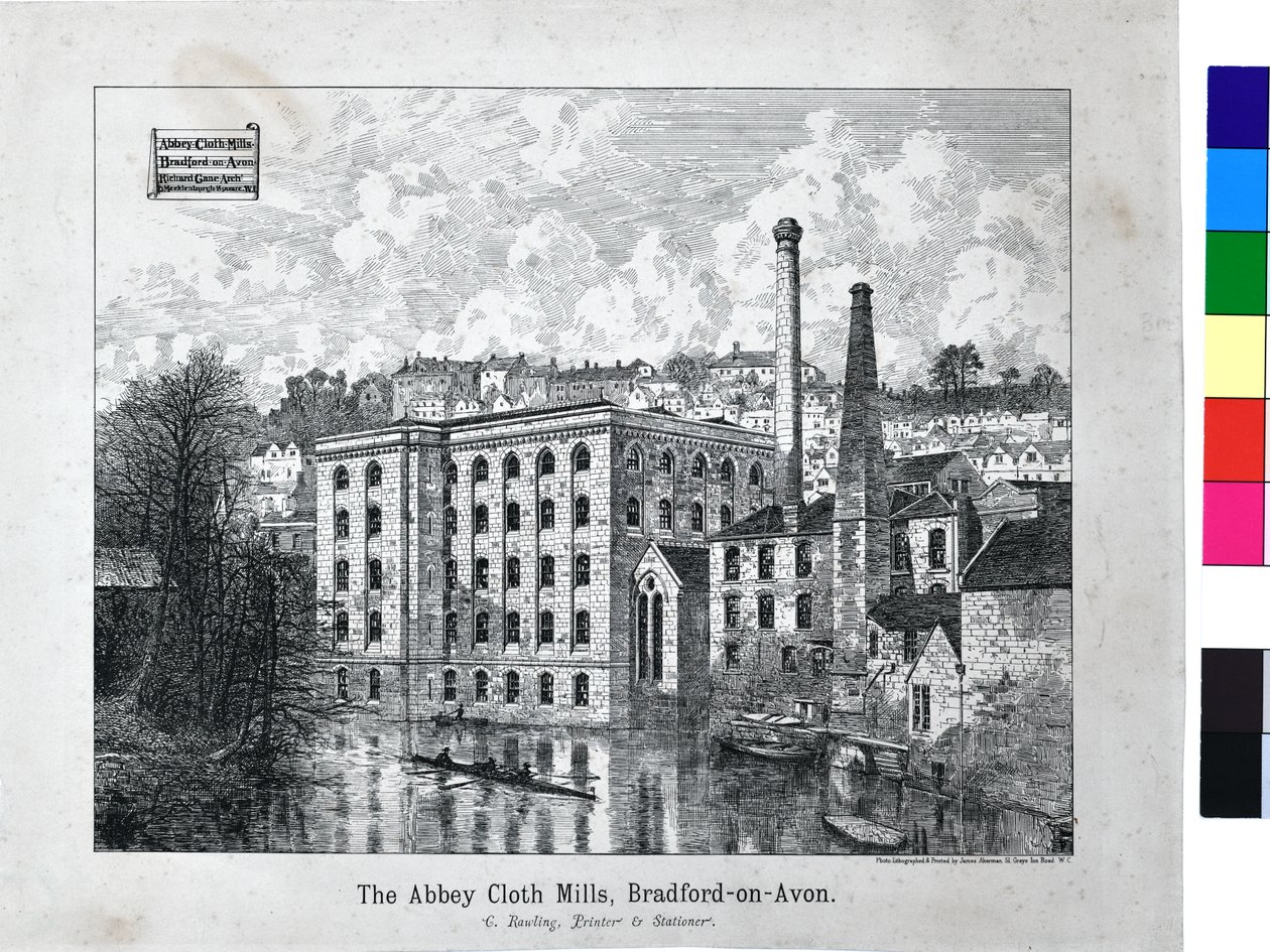 Abbey Cloth Mills, Bradford-on-Avon af Richard Gane
