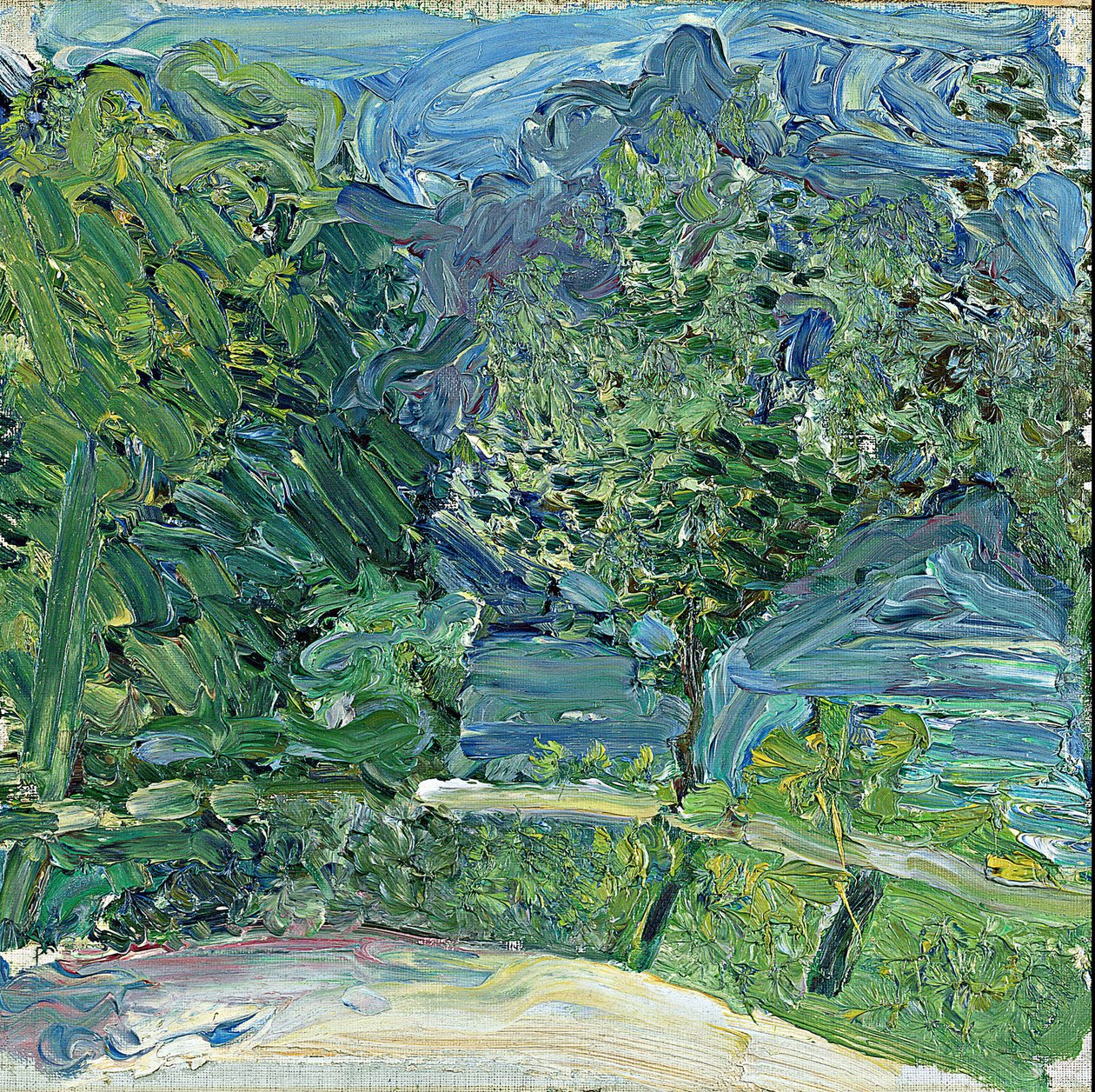 Lakeside Road nær Gmunden, 1907 af Richard Gerstl