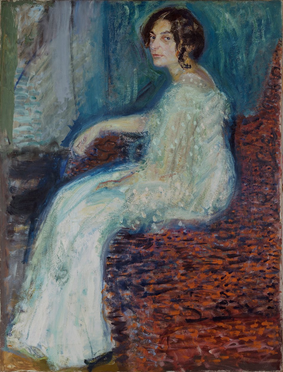 Portræt af Henryka Cohn, 1908 af Richard Gerstl