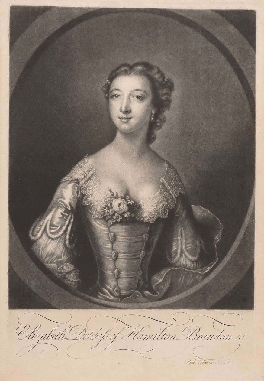 Elizabeth hertuginde af Hamilton Brandon af Richard Houston