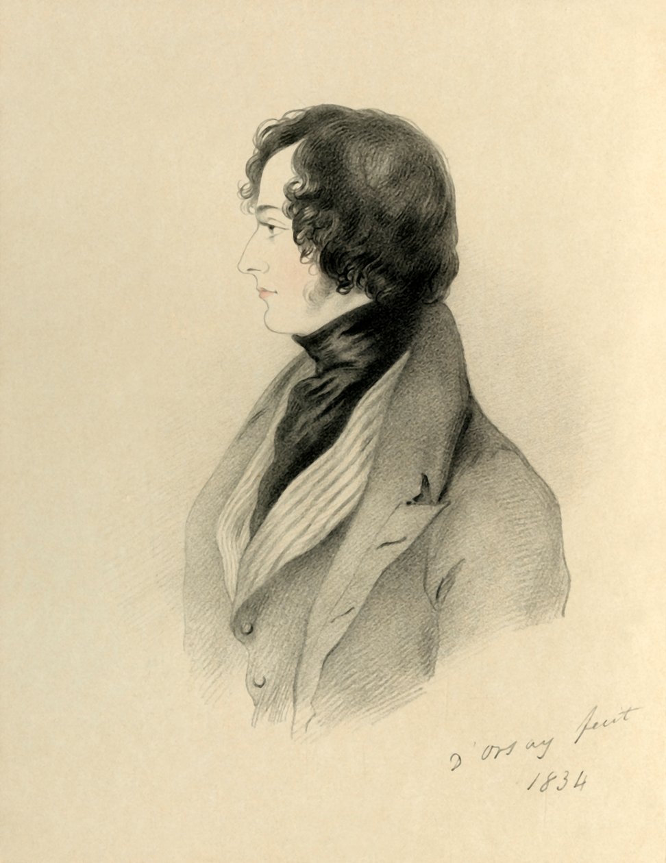 Højre ærede Benjamin Disraeli MP, 1834. af Richard James Lane