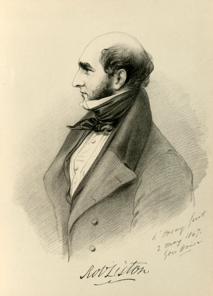 Robert Liston, 1847. af Richard James Lane