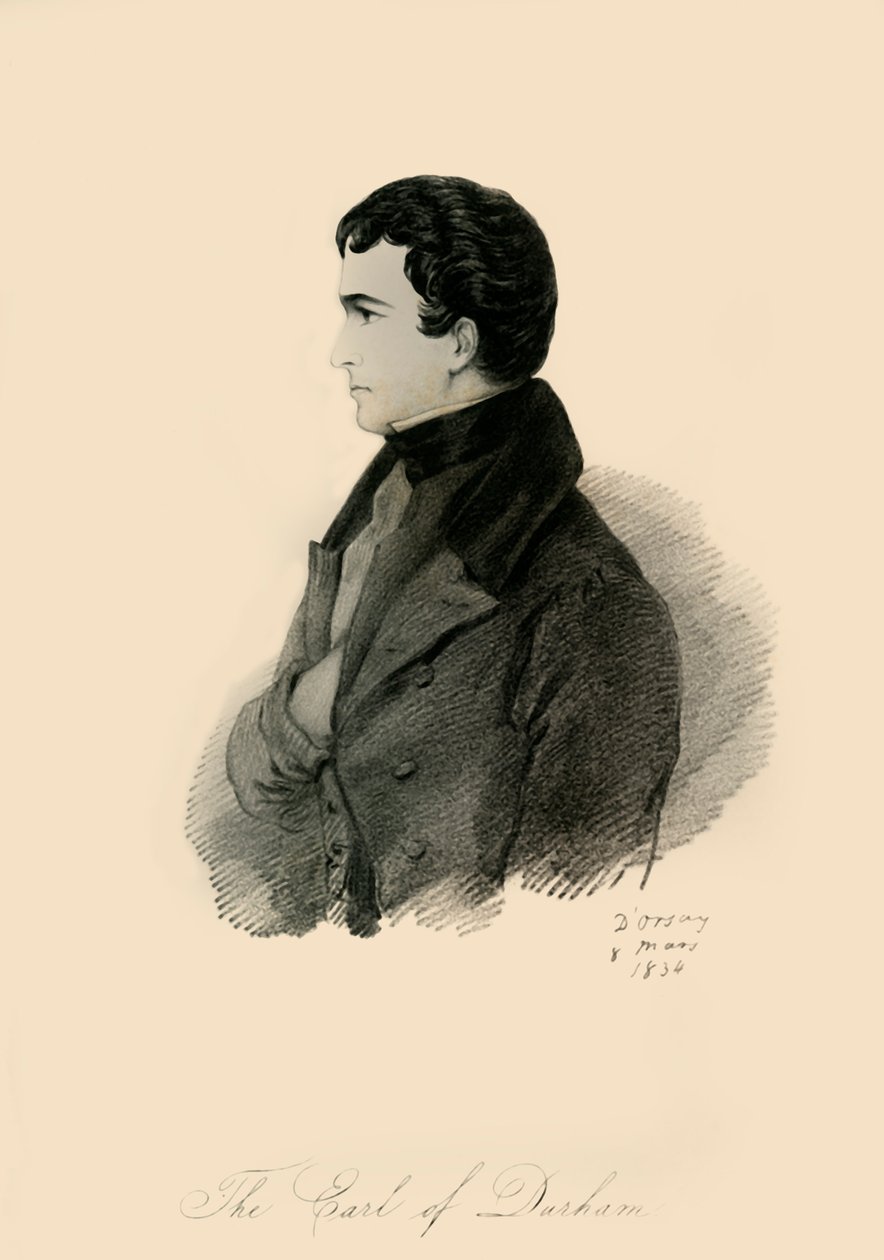 Jarlen af Durham, 1834. af Richard James Lane