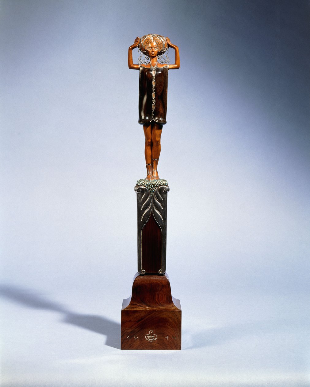 bog træ statuette af Richard Joseph Luksch