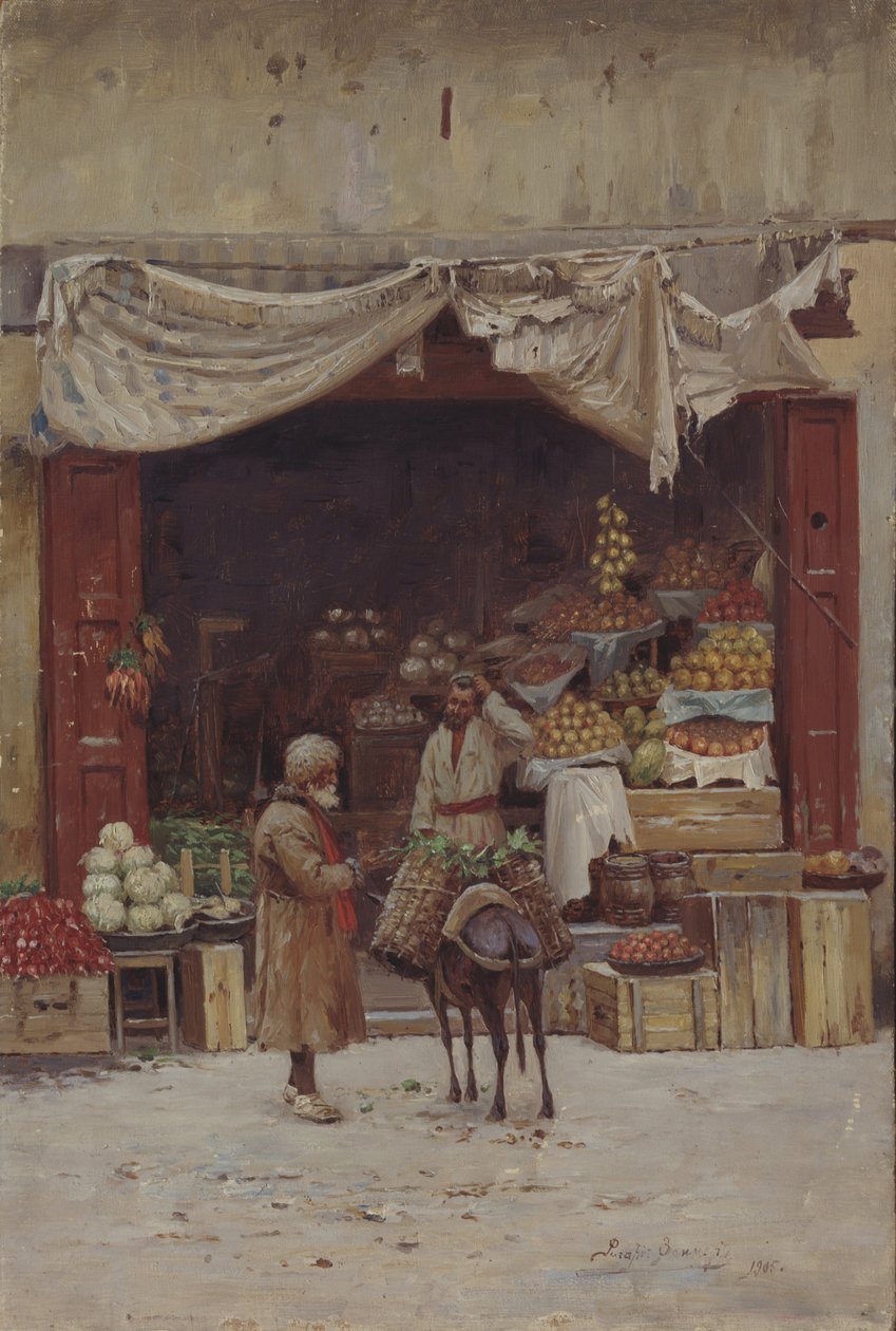 Frugt butik af Richard Karl Sommer