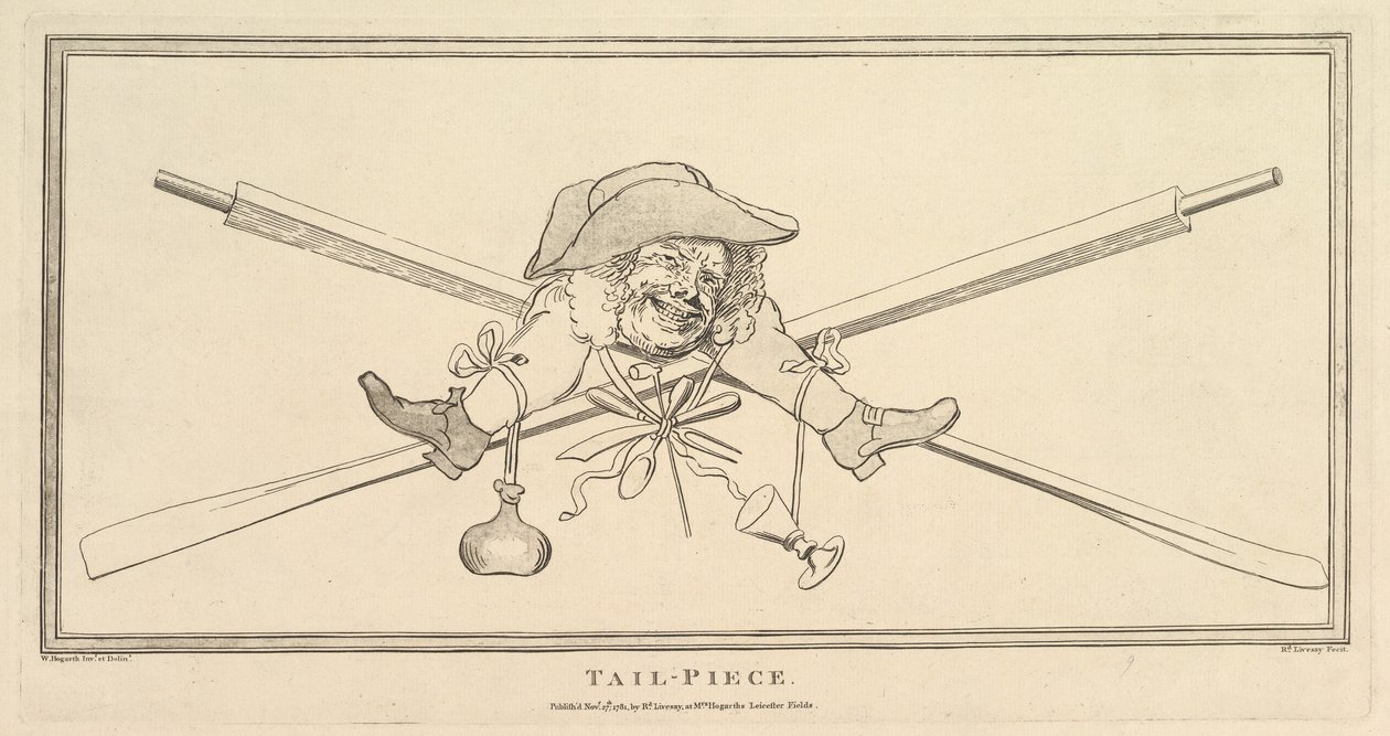 Tail-Piece, 27. november 1781. af Richard Livesay