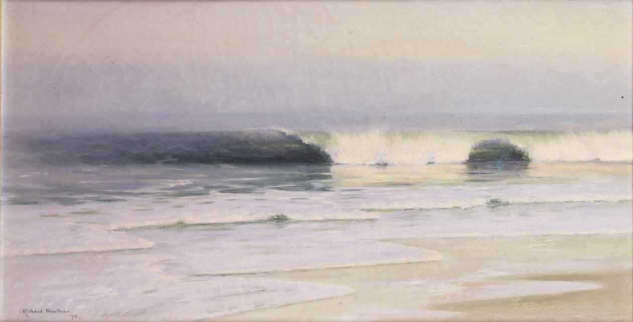 Strandscene, Long Island af Richard Newton
