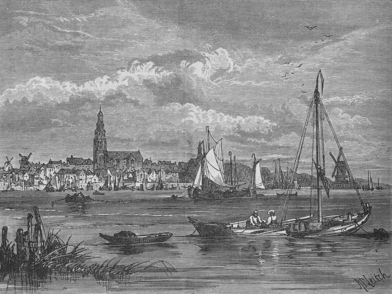 Skylning, c1880 af Richard Principal Leitch