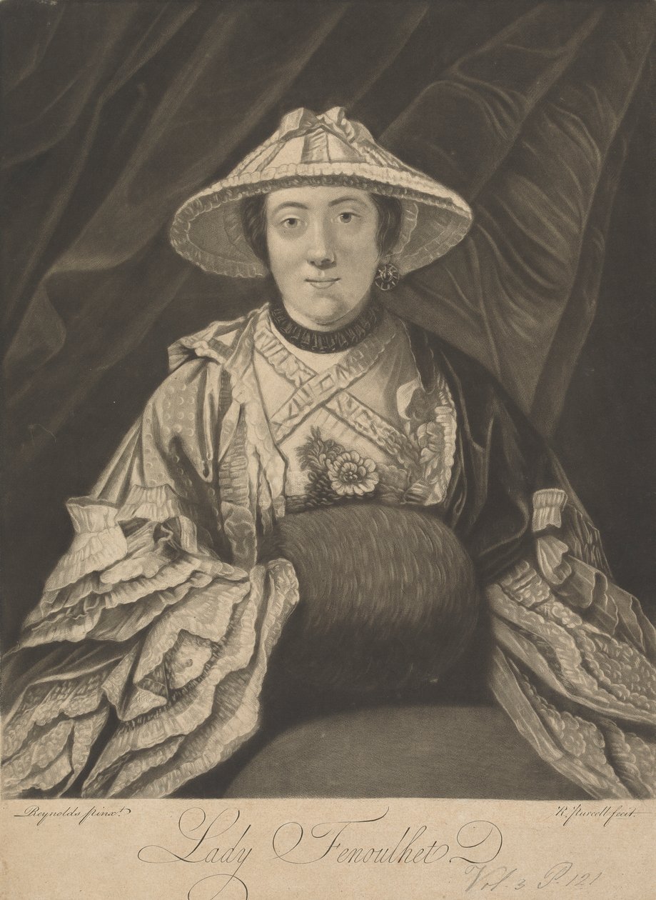 Lady Anne Fenoulhet (født dag) af Richard Purcell