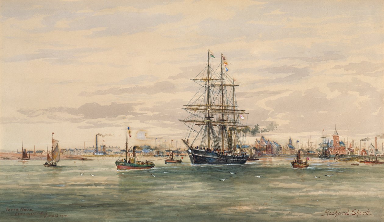 Terra Nova forlader Cardiff af Richard Short