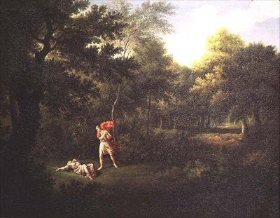 Cephalus og Procris af Richard Westall