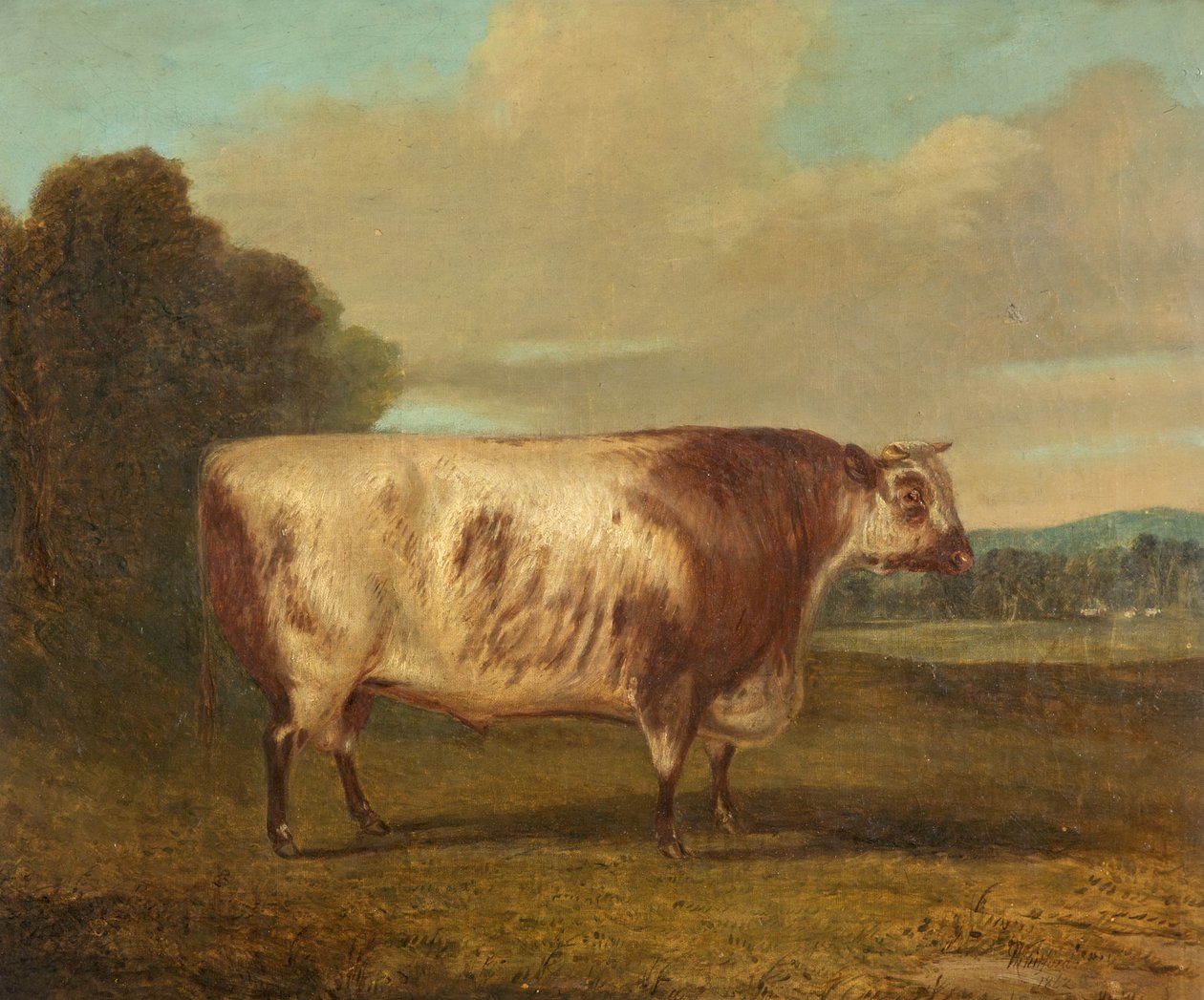 En Tyr, 1862 af Richard Whitford