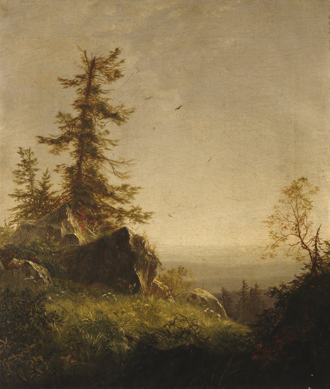 Morgen på bjerget, 1856. af Richard William Hubbard