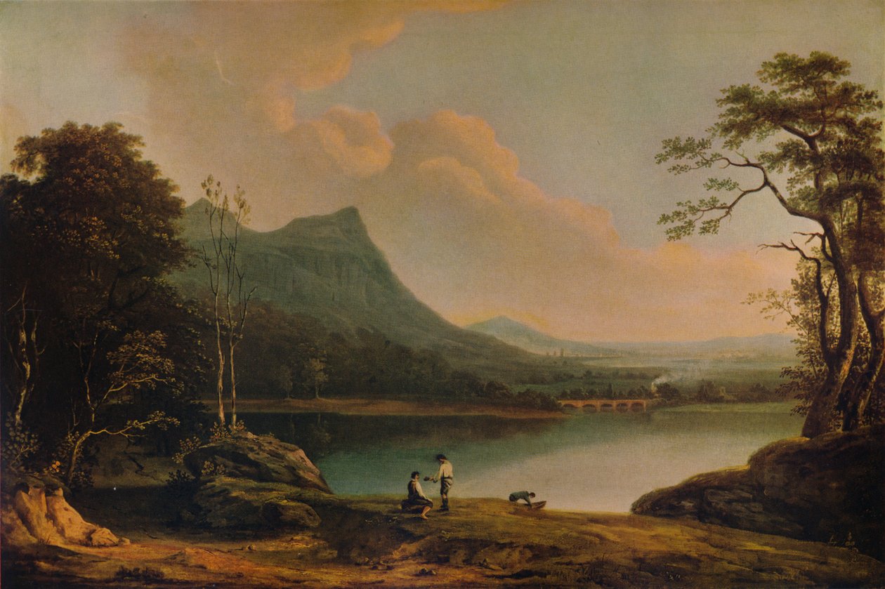 Dolgelly Bridge, 1774, 1938 af Richard Wilson