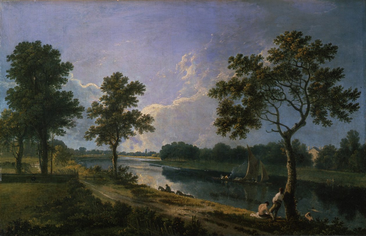 Themsen ved Twickenham af Richard Wilson