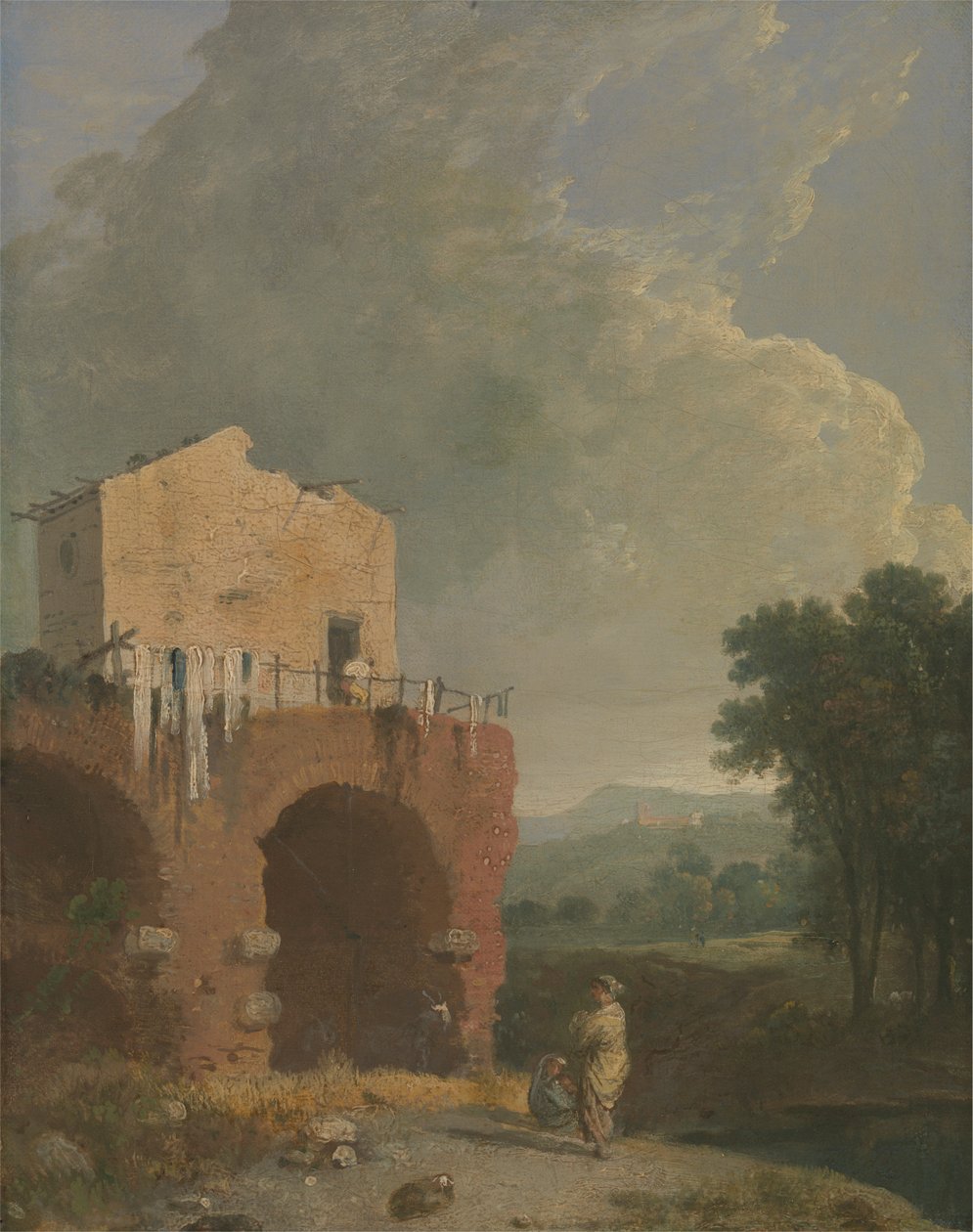 Hadrians villa af Richard Wilson