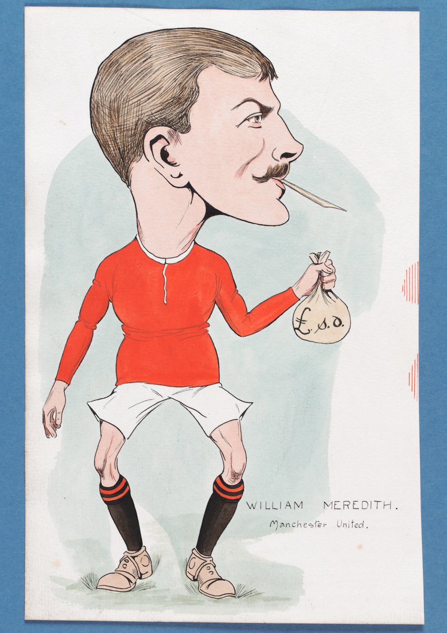 William Meredith, Manchester United (pen og blæk og wc på papir) af Rip