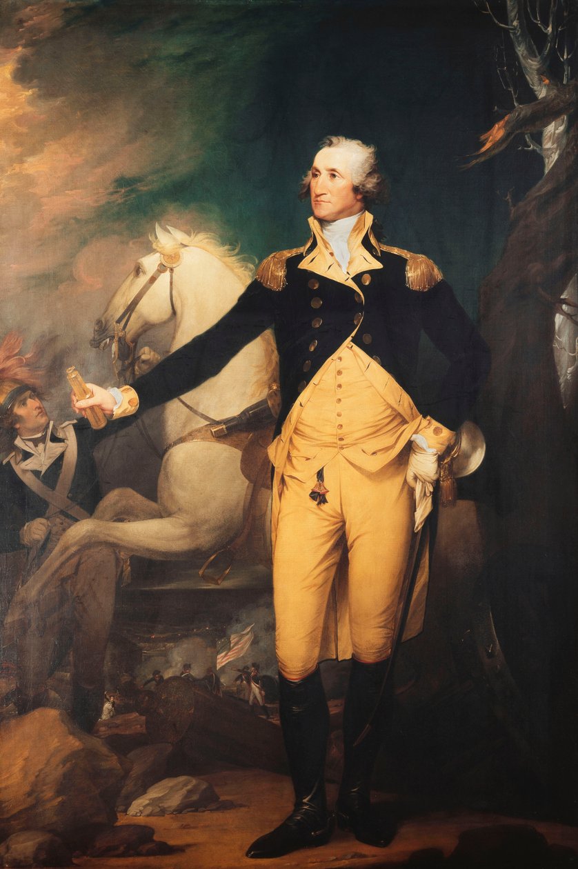 Portræt af general George Washington af Rober Muller
