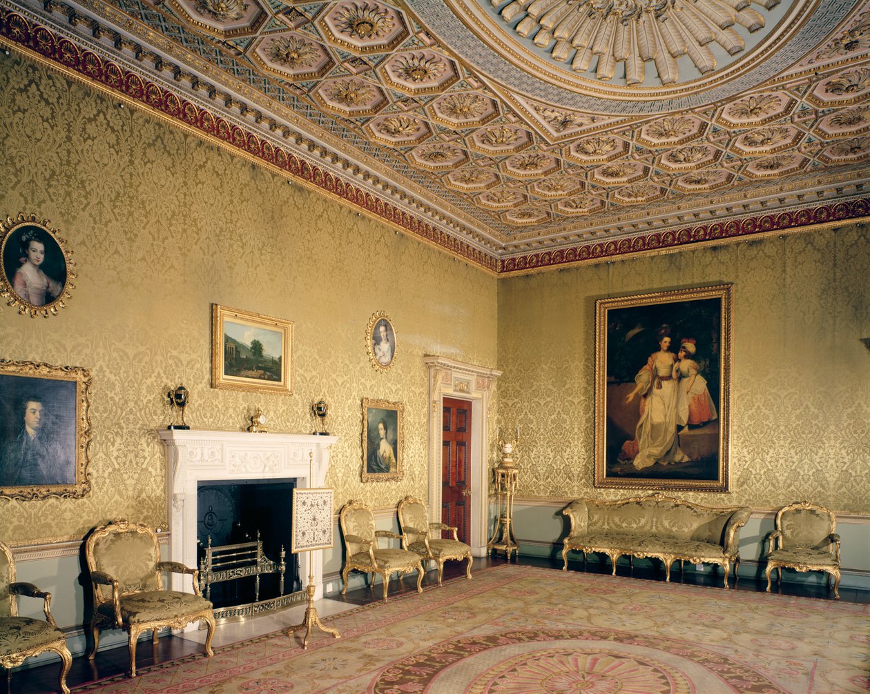 Tegnestue af Adam, ca.1770-80 af Robert Adam