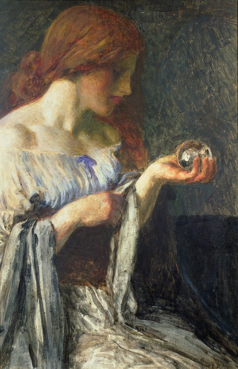 Krystalkuglen af Robert Anning Bell