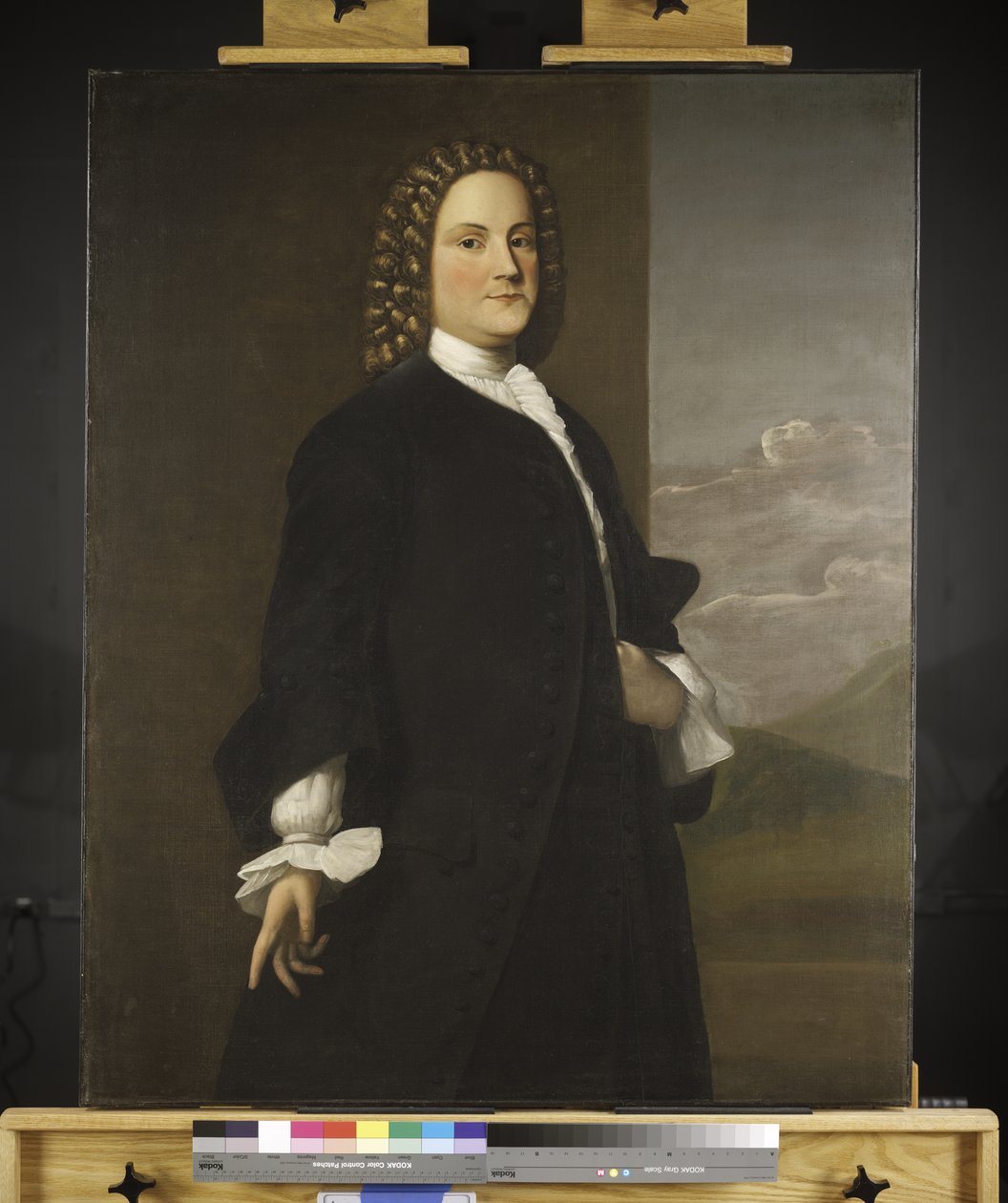 Benjamin Franklin, ca. 1746 af Robert Feke