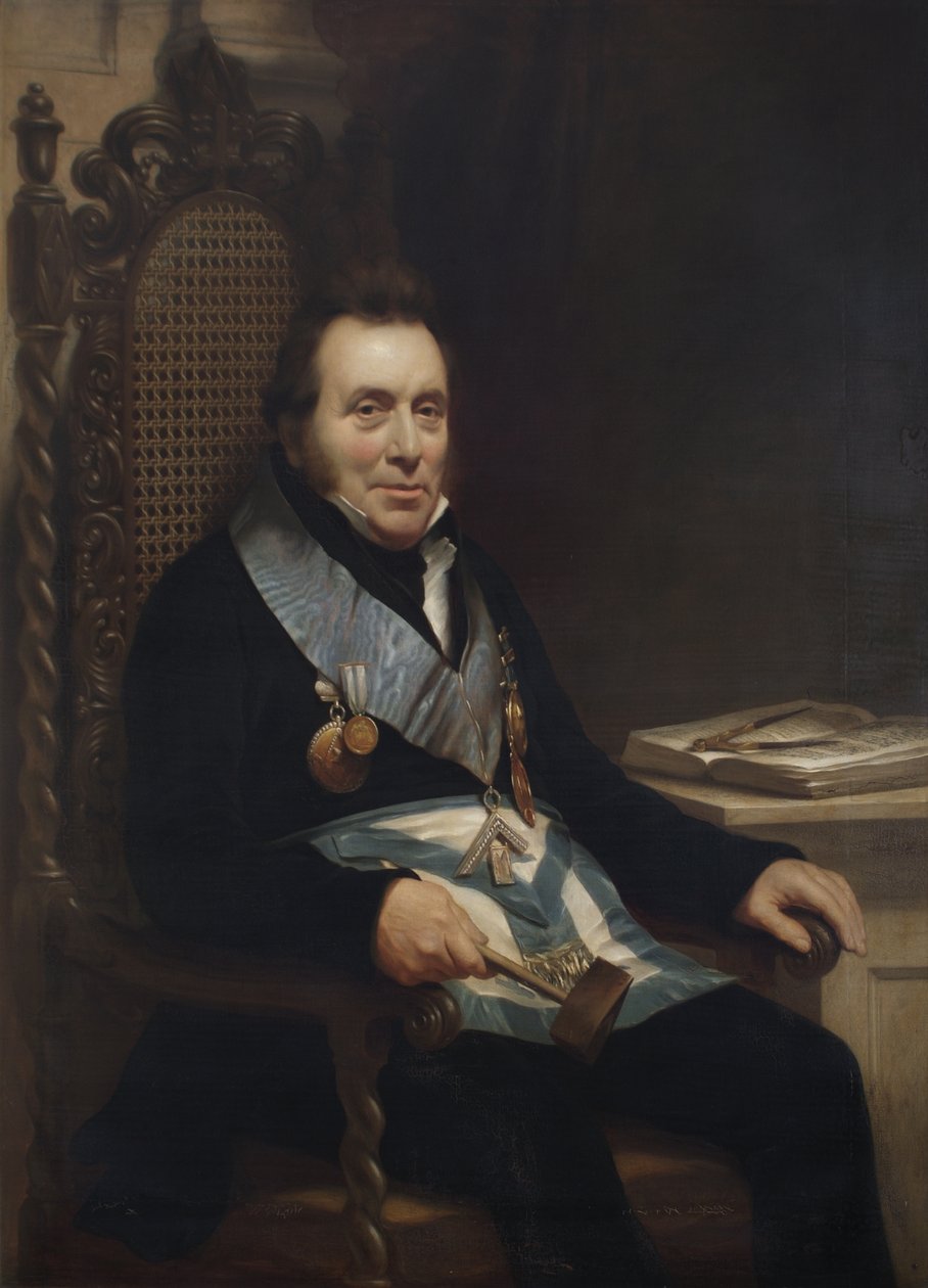 Peter Thompson, ca. 1840 af Robert Frain