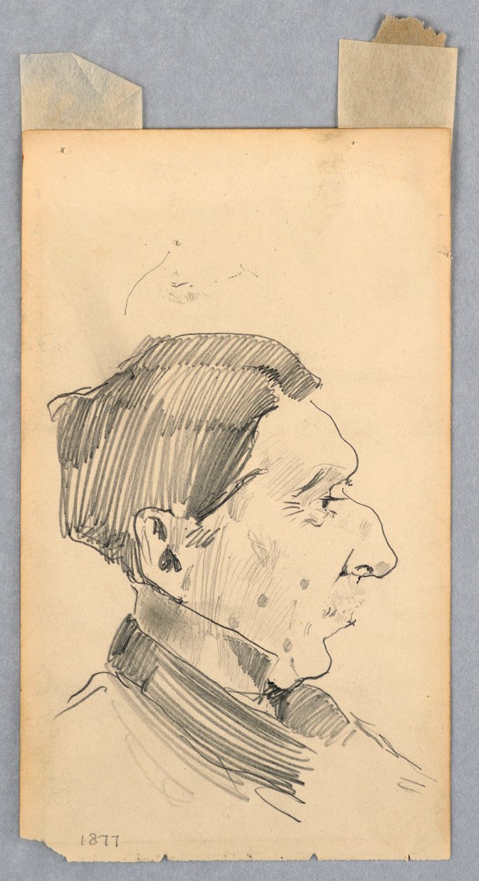 Portræt af en mand af Robert Frederick Blum