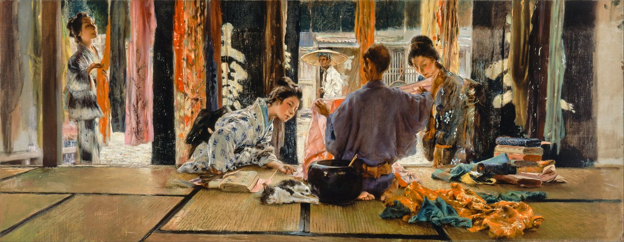 Silkehandleren, Japan af Robert Frederick Blum