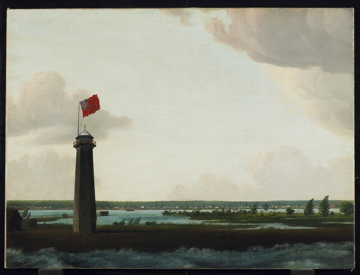 Udsigt over York, Ontario, 1820 af Robert Irvine
