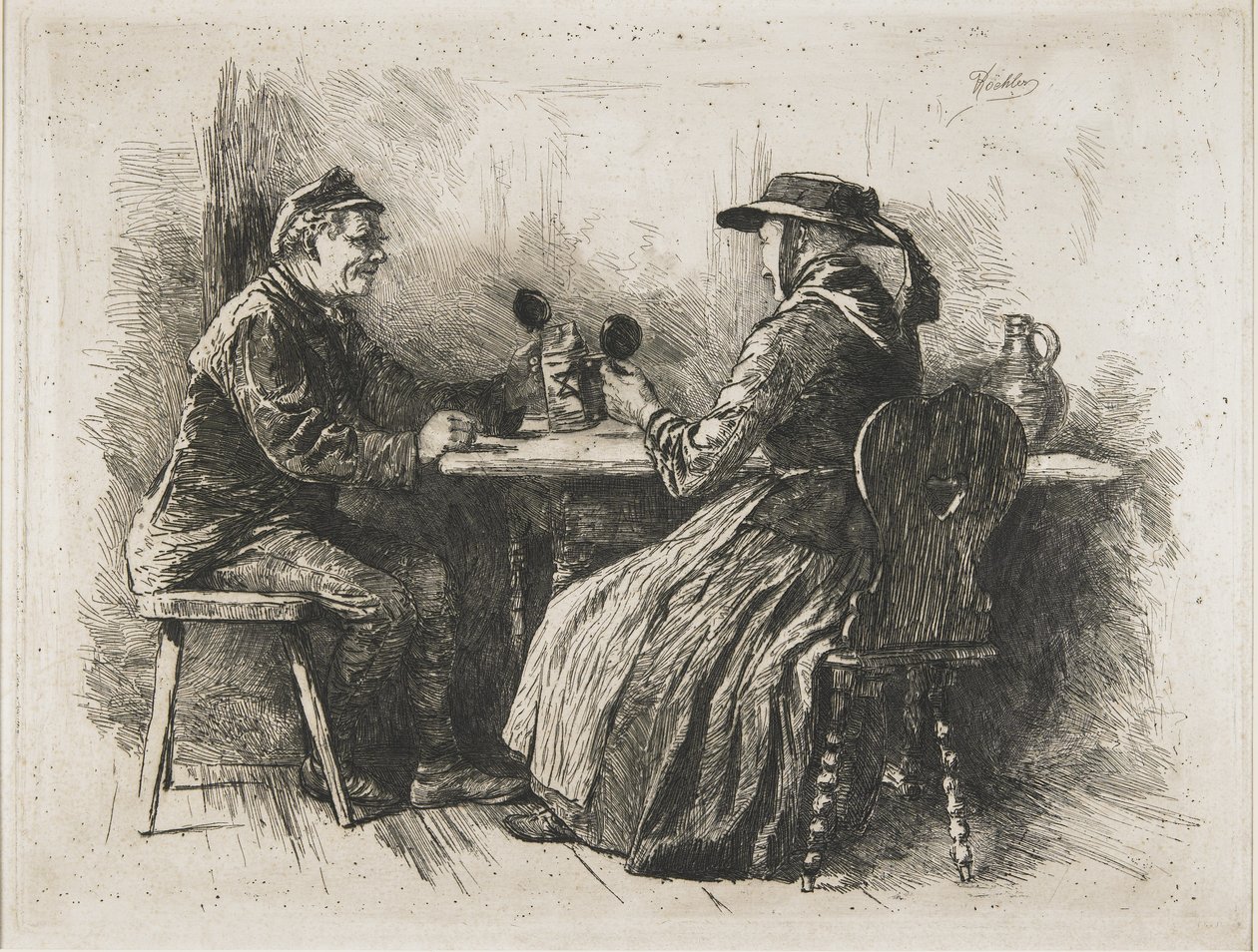 Prosit!, 1886 af Robert Koehler