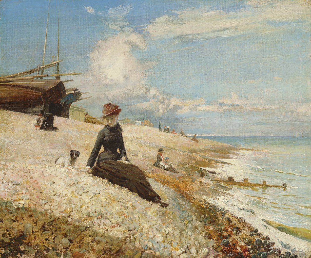 Sommerdage, ca. 1900 af Robert Ponsonby Staples