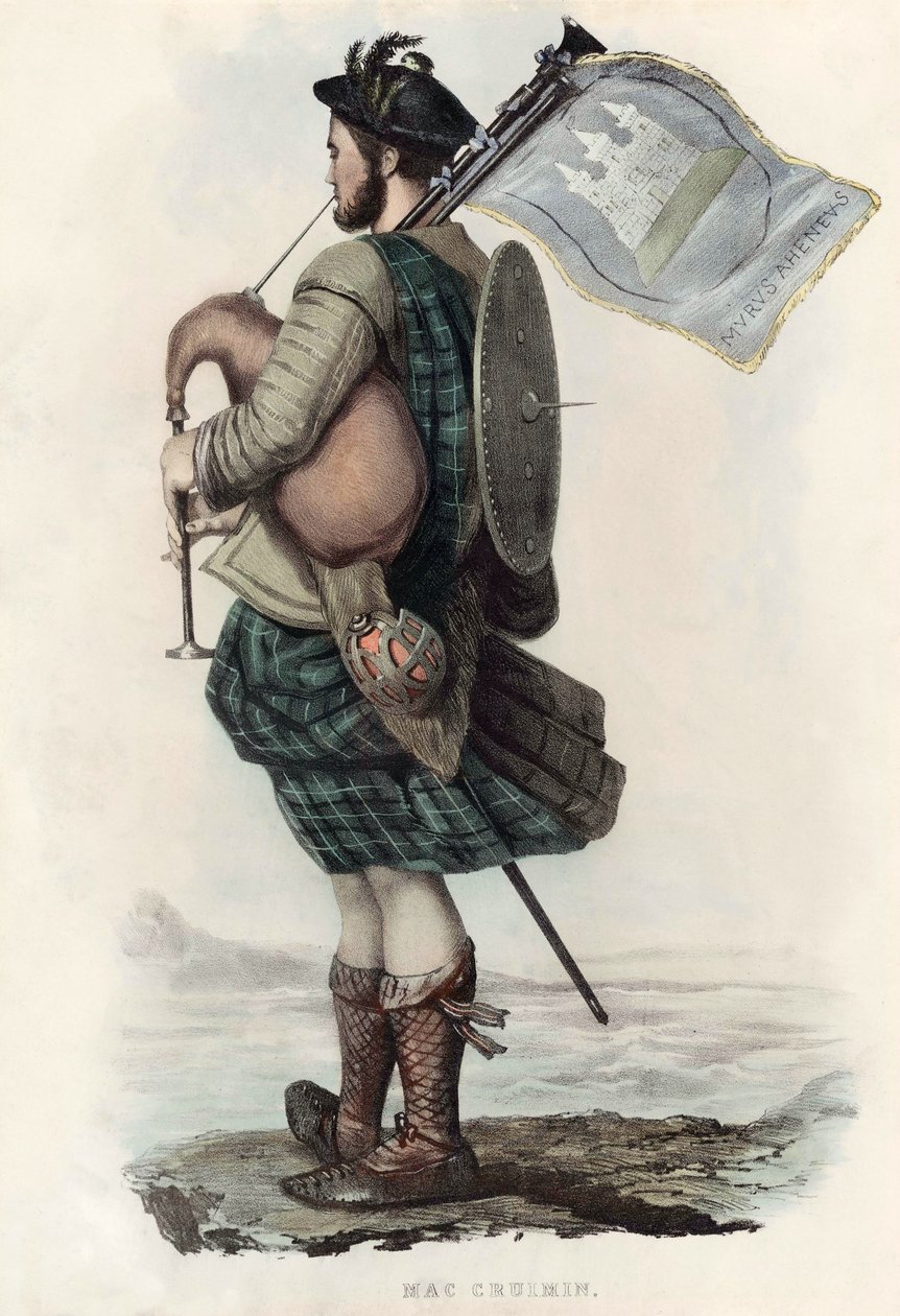 Mac Cruimin, fra The Clans of the Scottish Highlands, pub.1845 af Robert Ronald McIan