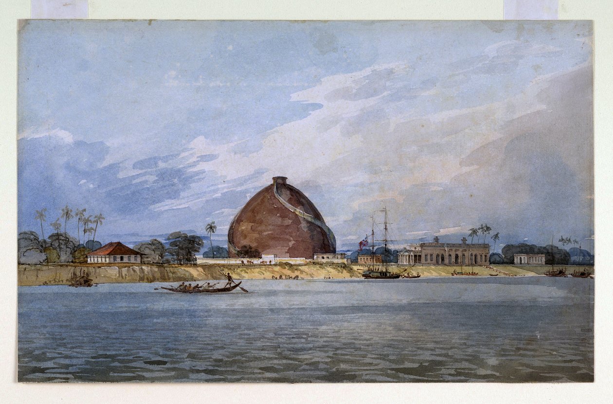 Golghar At Bankipur, Near Patna, 1814-15 af Robert Smith