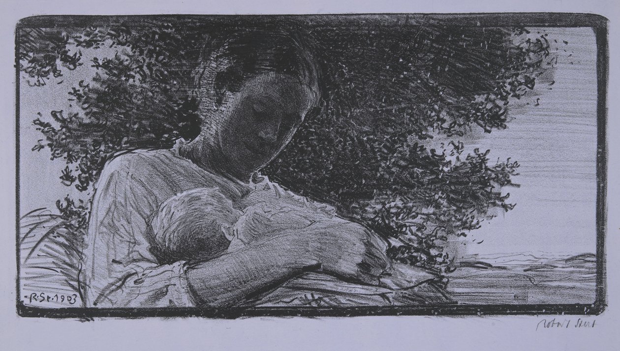 Moderskab, 1903 af Robert Sterl