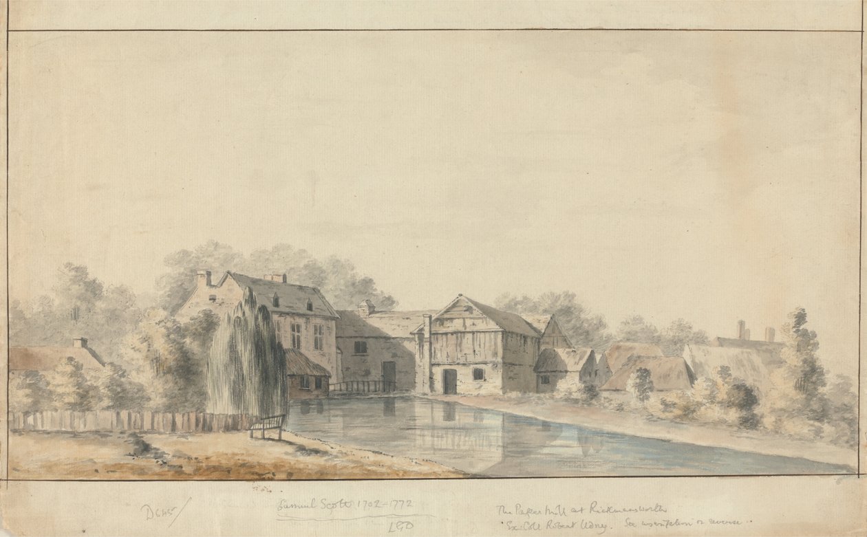 Papirmøllen i Rickmansworth af Robert Udney